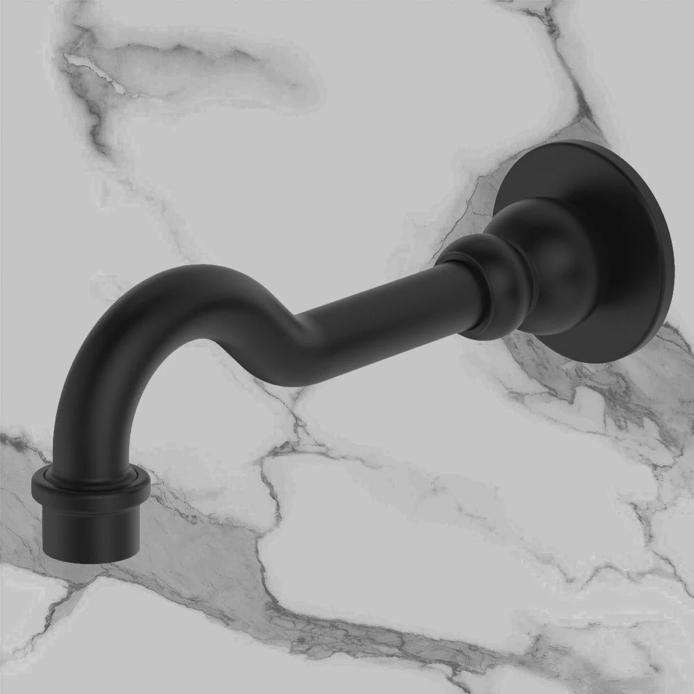 Fienza Lillian Basin/Bath Outlet Matte Black Lead Free - Image 2