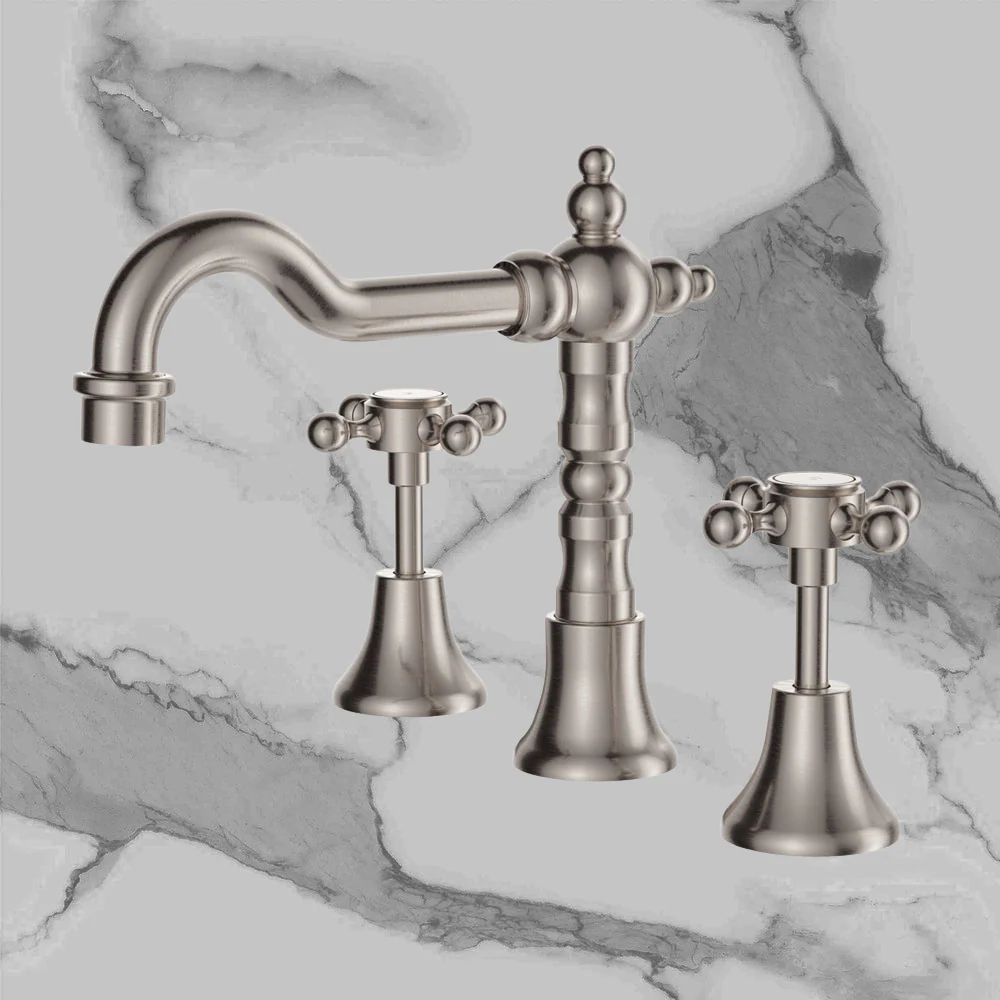 Fienza Lillian Basin Set Brushed Nickel Lead Free - Image 2
