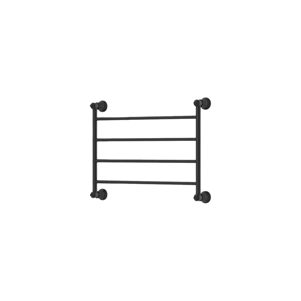 Fienza Lillian Heated Towel Rail 600 x 450mm Matte Black - Image 3