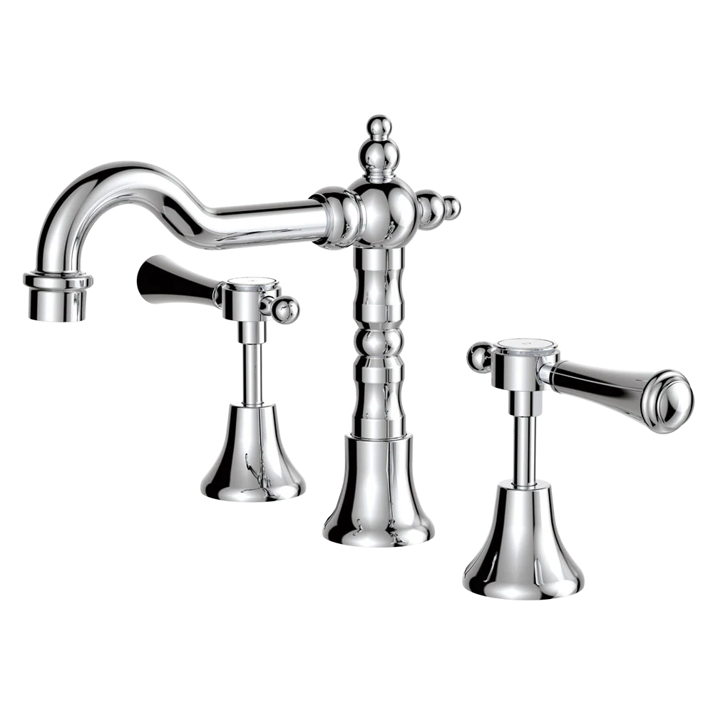 Fienza Lillian Lever Basin Set Chrome