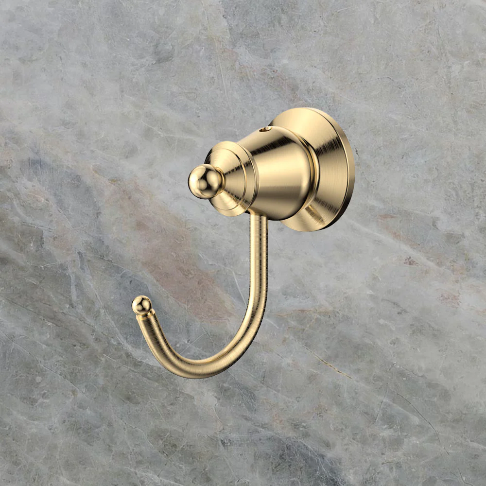 Fienza Lillian Robe Hook Urban Brass - Image 2