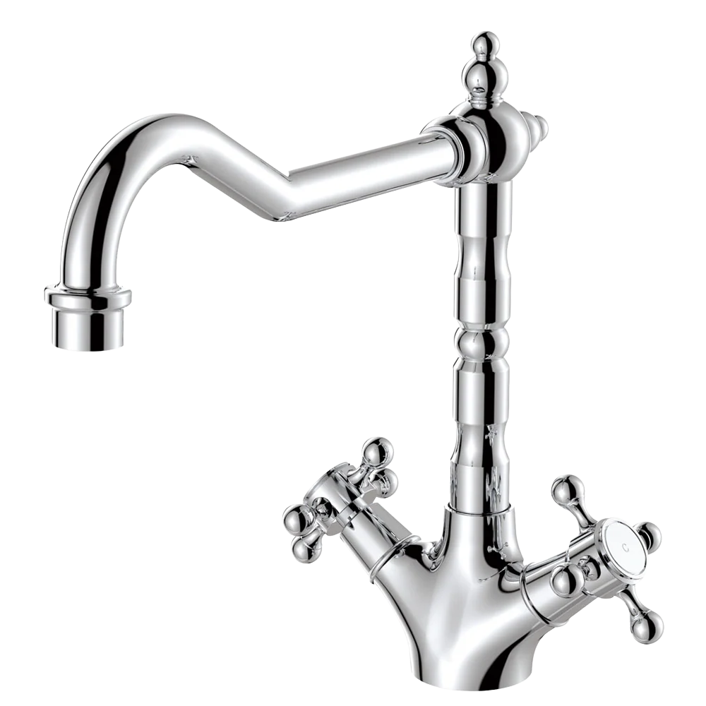 Fienza Lillian Shepherds Crook Sink Mixer Chrome - Image 3