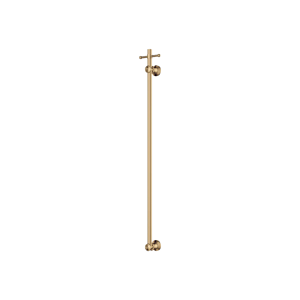 Fienza Lillian Vertical Heated Towel Rail 93 x 1000mm Urban Brass - Image 3