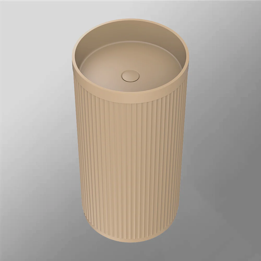 Fienza Minka Solid Surface Freestanding Basin Dusk - Image 2