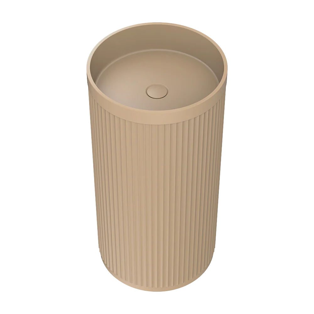 Fienza Minka Solid Surface Freestanding Basin Dusk - Image 3