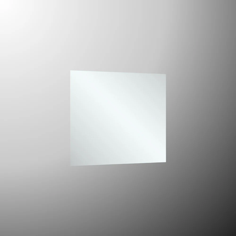 Fienza Pencil Edge Rectangular Glue-On Mirror 900 x 750mm - Image 2