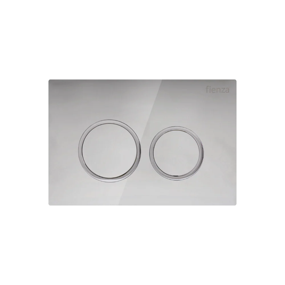 Fienza R&T Round Button Flush Plate Chrome - Image 3