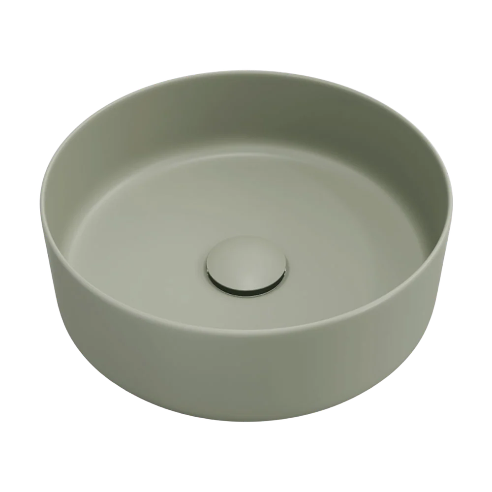 Fienza Reba Above Counter Basin Matte Olive
