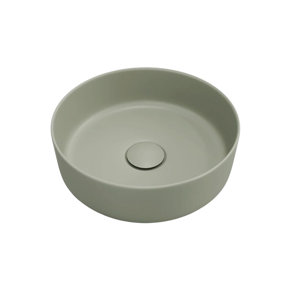 Fienza Reba Mini Above Counter Basin Matte Olive