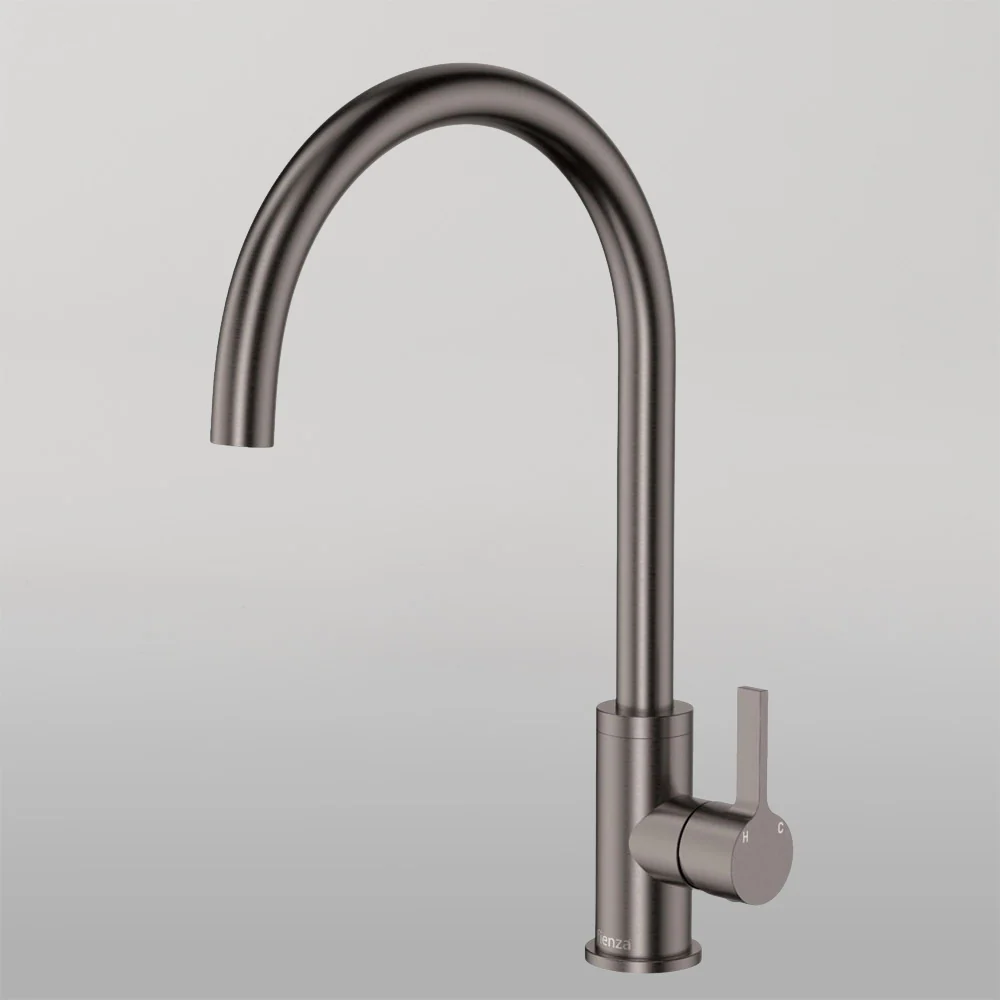Fienza Sansa Sink Mixer Gunmetal Lead Free - Image 2
