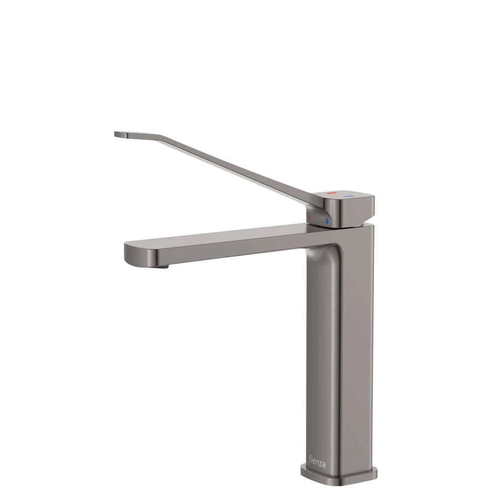 Fienza Tono Care Medium Basin Mixer Gunmetal