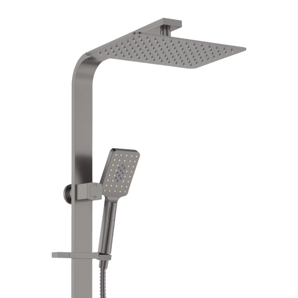 Fienza Tono Deluxe Twin Shower Gunmetal - Image 3