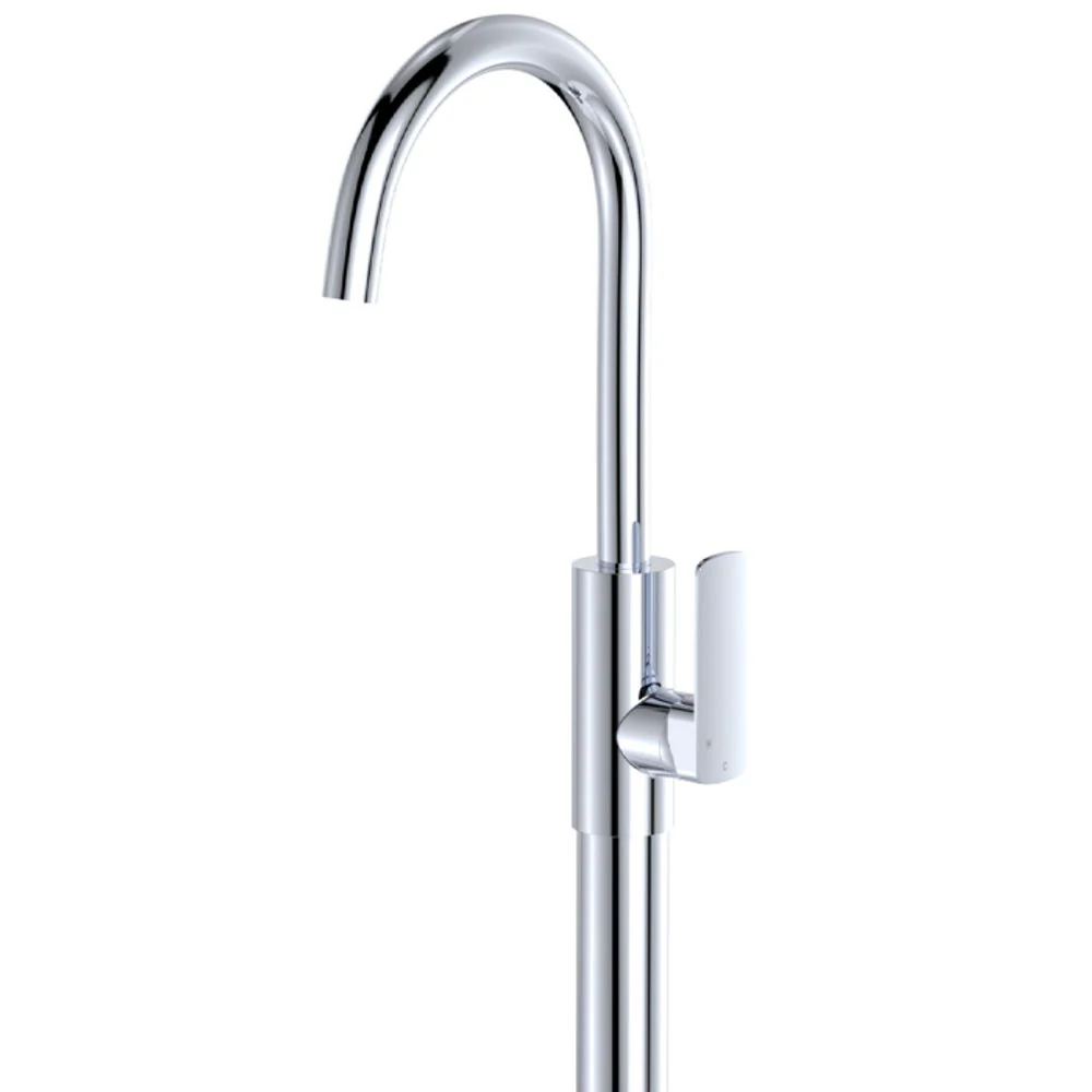Fienza Tono Floor Mounted Basin/Bath Mixer Chrome Lead Free - Image 5
