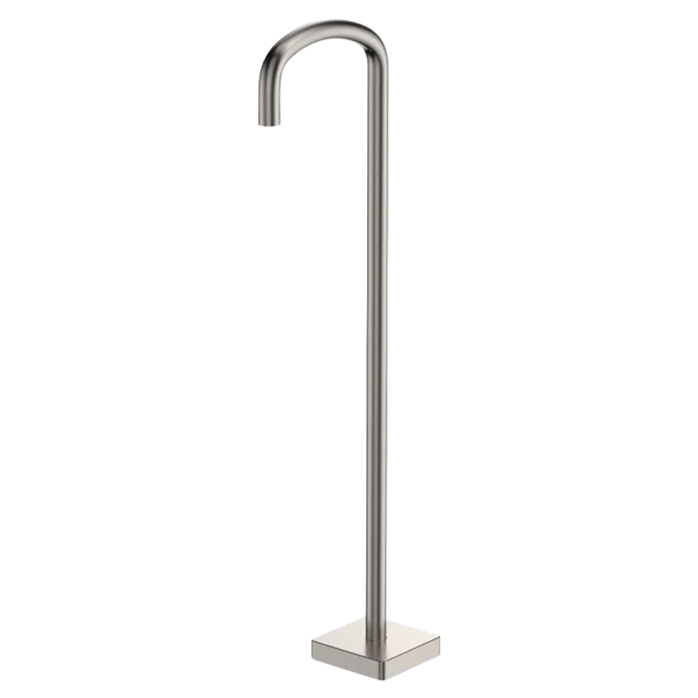 Fienza Tono Floor Mounted Bath Outlet Brushed Nickel - Image 3