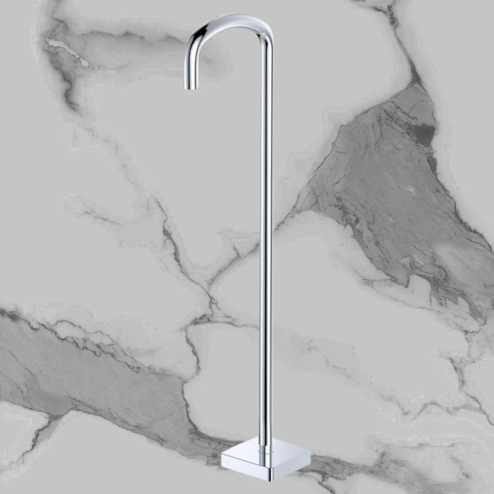 Fienza Tono Floor Mounted Bath Outlet Chrome - Image 2