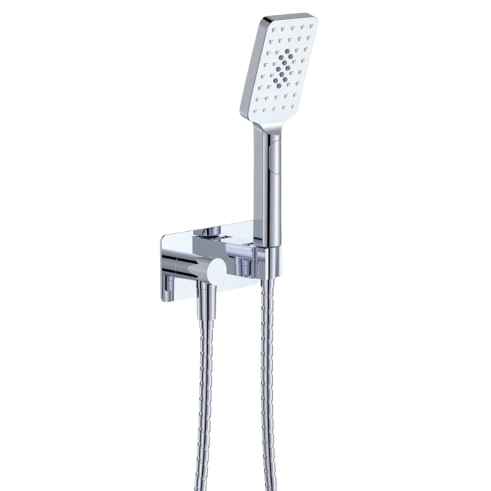 Fienza Tono Hand Shower Rectangular Plate Chrome - Image 3