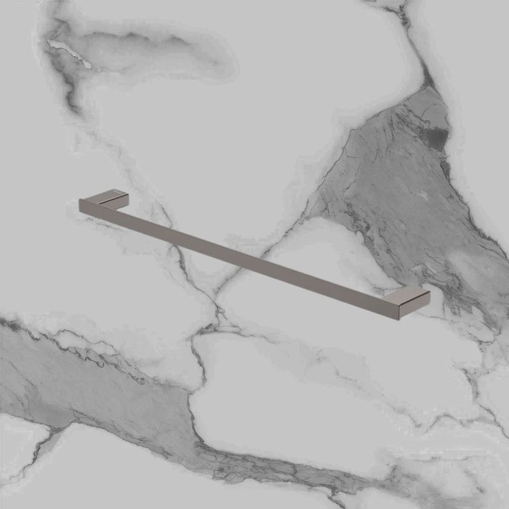 Fienza Tono Single Towel Rail 610 mm Gunmetal - Image 2