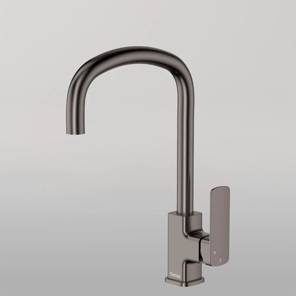 Fienza Tono Sink Mixer Gunmetal Lead Free - Image 2