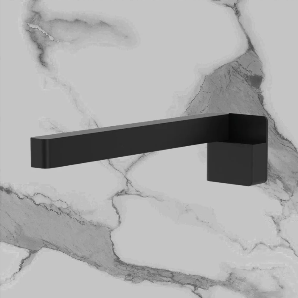 Fienza Tono Swivel Bath Outlet Matte Black - Image 2