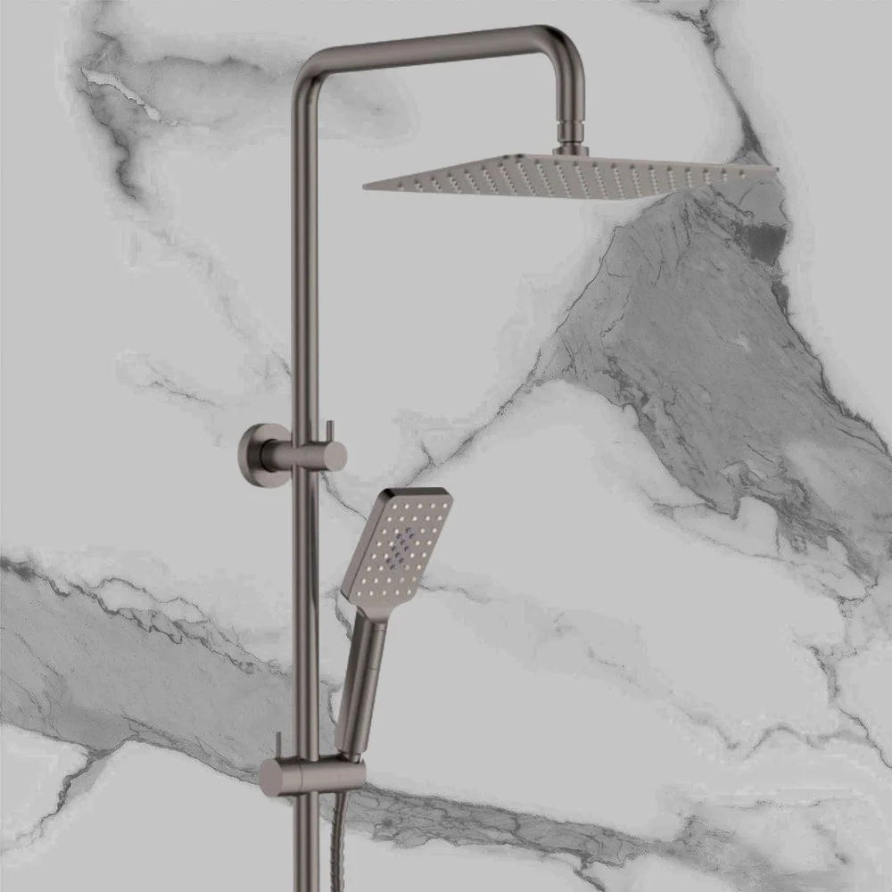 Fienza Tono Twin Shower Gunmetal - Image 2