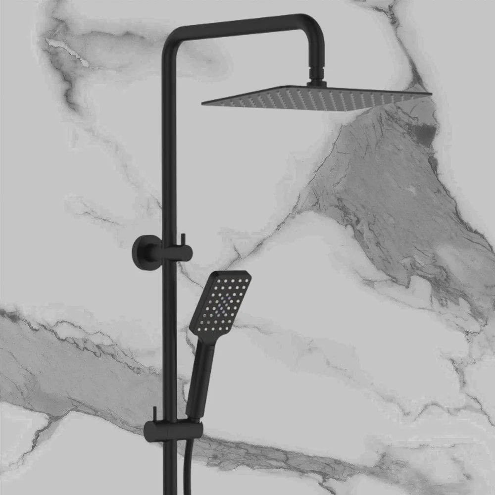 Fienza Tono Twin Shower Matte Black - Image 2