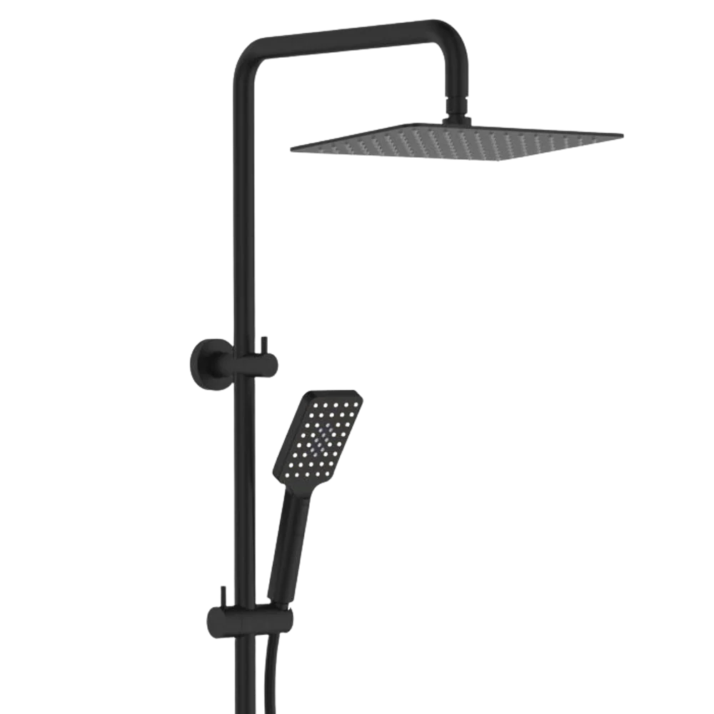 Fienza Tono Twin Shower Matte Black - Image 3