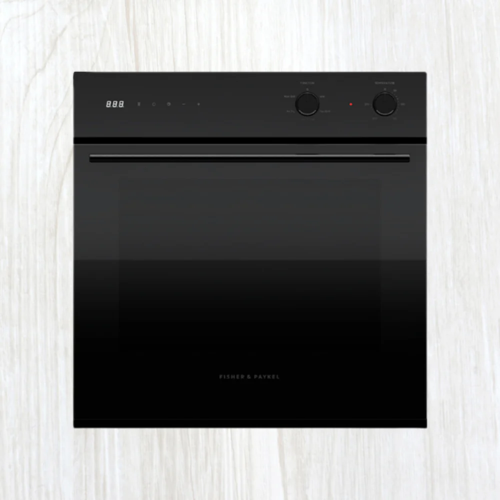 Fisher & Paykel Series 5 60cm Contemporary Oven - 5 Function Black Glass - Image 2
