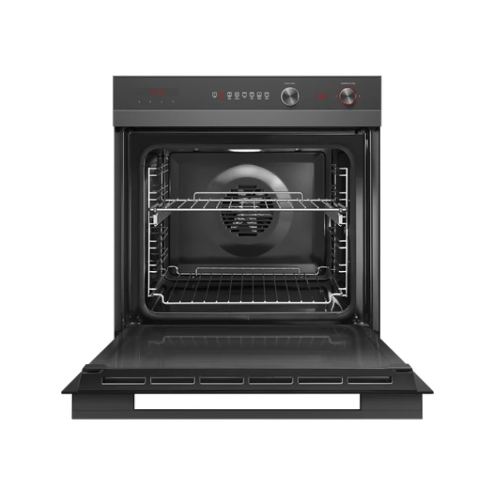 Fisher & Paykel Series 5 60cm Contemporary Pyrolytic Oven - 7 Function Black Glass - Image 4