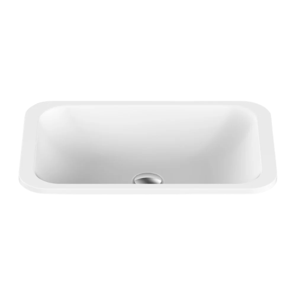 ADP Glory Inset Undermount Basin Matte White - Image 3