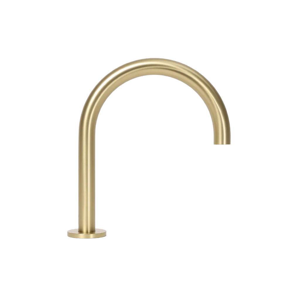 Alma Grace Swivel Hob Spout 247mm Brushed Brass Gold - Image 3