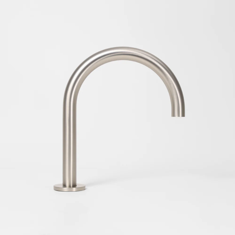 Alma Grace Swivel Hob Spout 247mm Brushed Nickel - Image 2