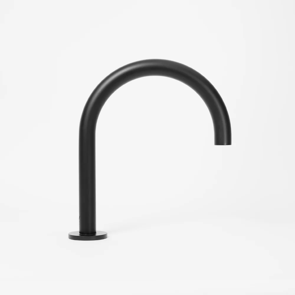 Alma Grace Swivel Hob Spout 247mm Matte Black - Image 2