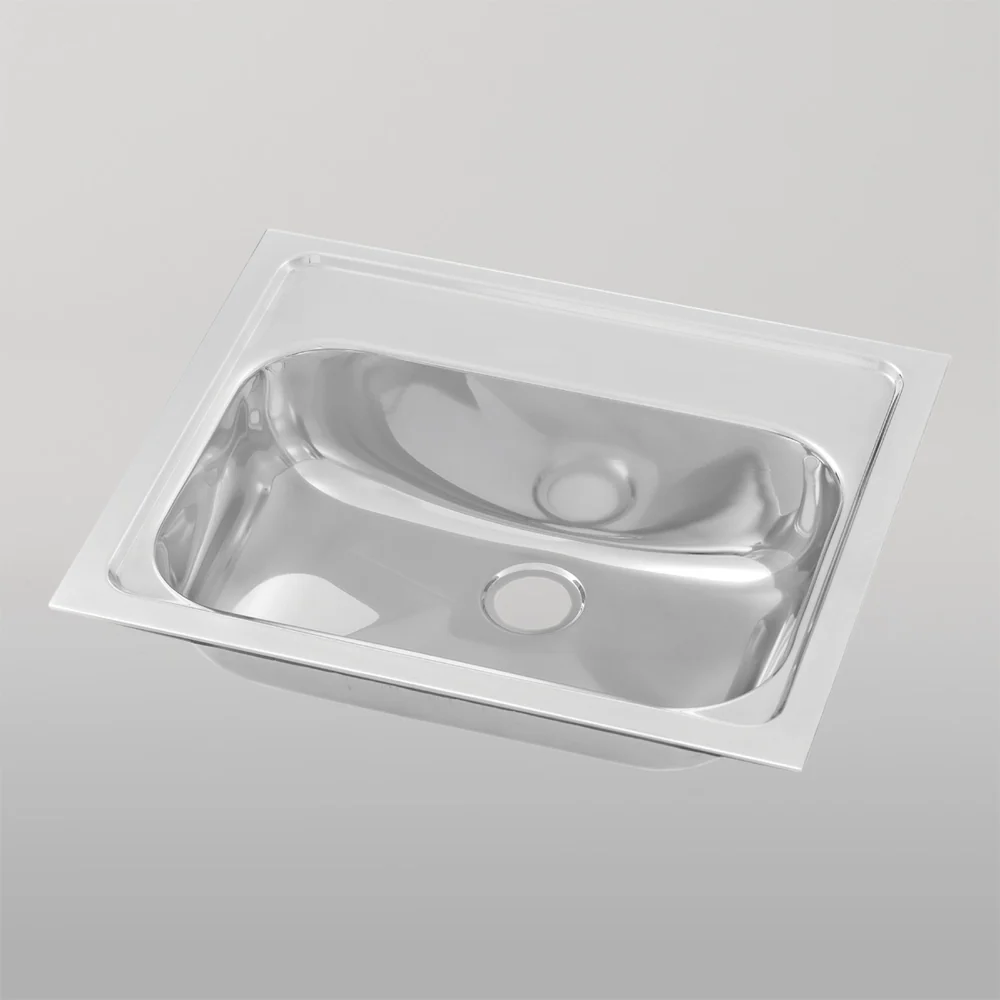 3monkeez Inset Stainless Steel Hand Basin - Image 2