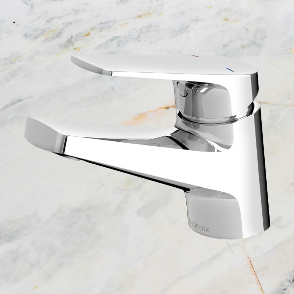 Phoenix Ivy MKII Fixed Basin Mixer Lead Free 6 Star Chrome - Image 2