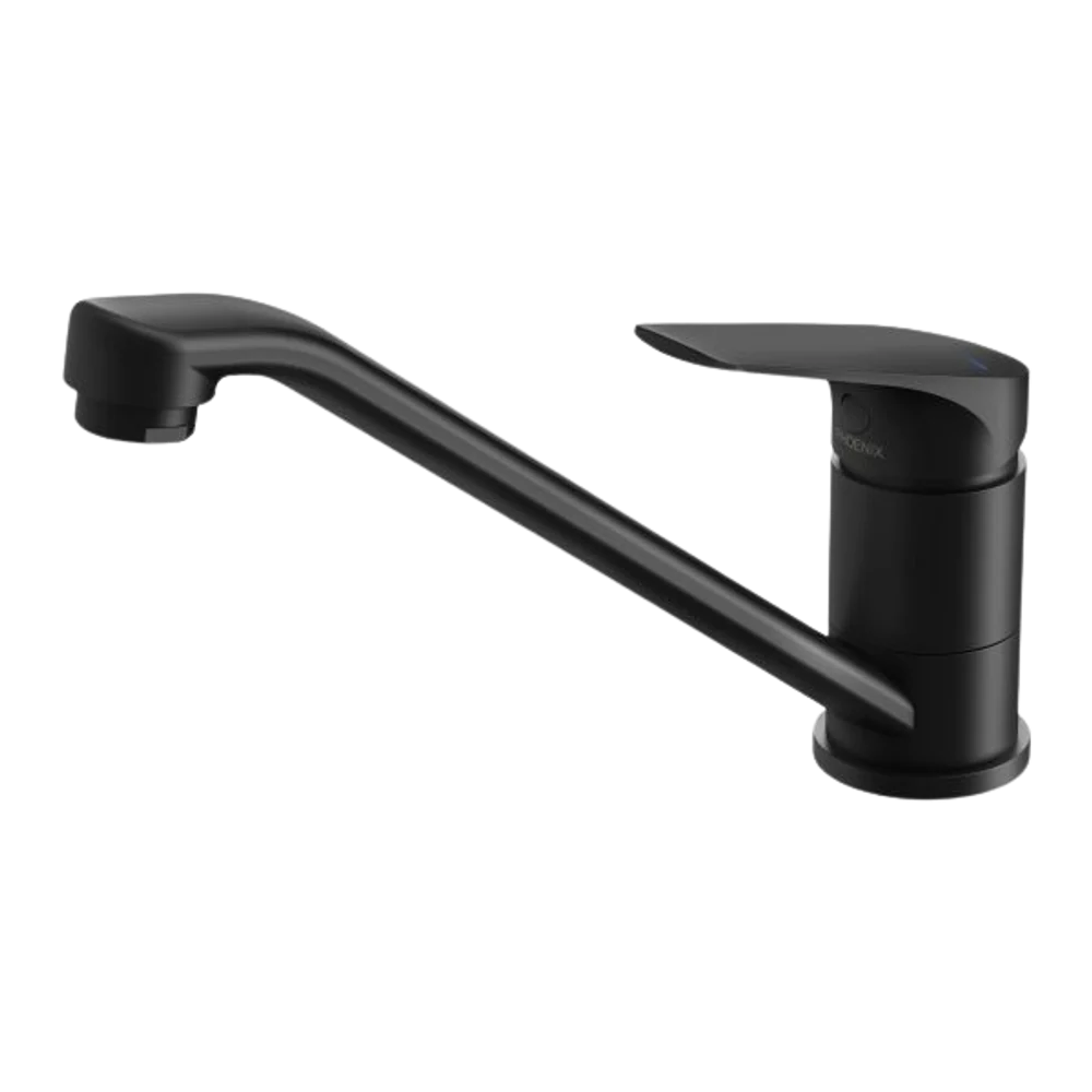 Phoenix Ivy MKII Swivel Sink Mixer Matte Black - Image 3