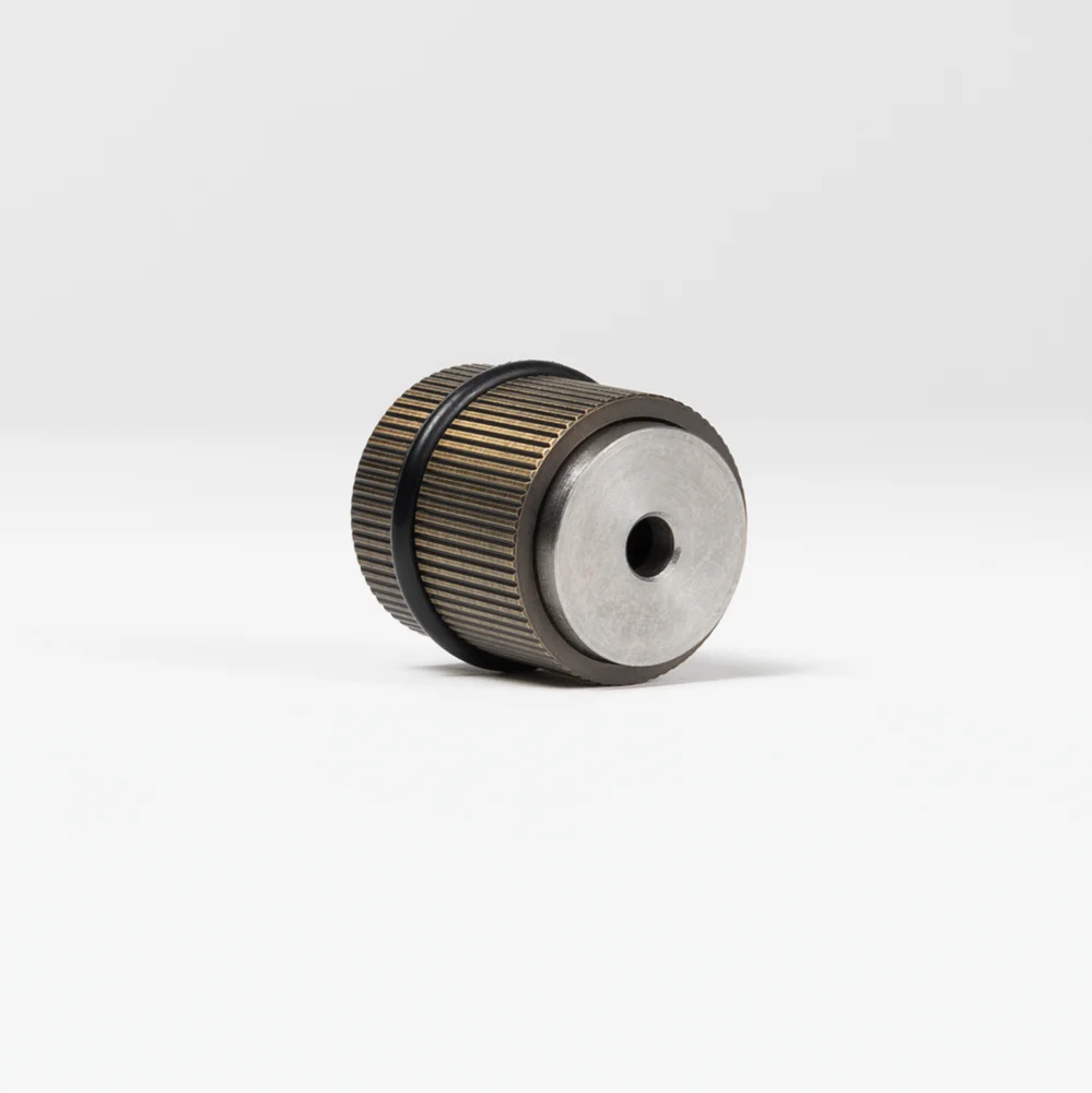 Alma Jakob Linear Door Stop Brushed Vintage Antique Brass - Image 5