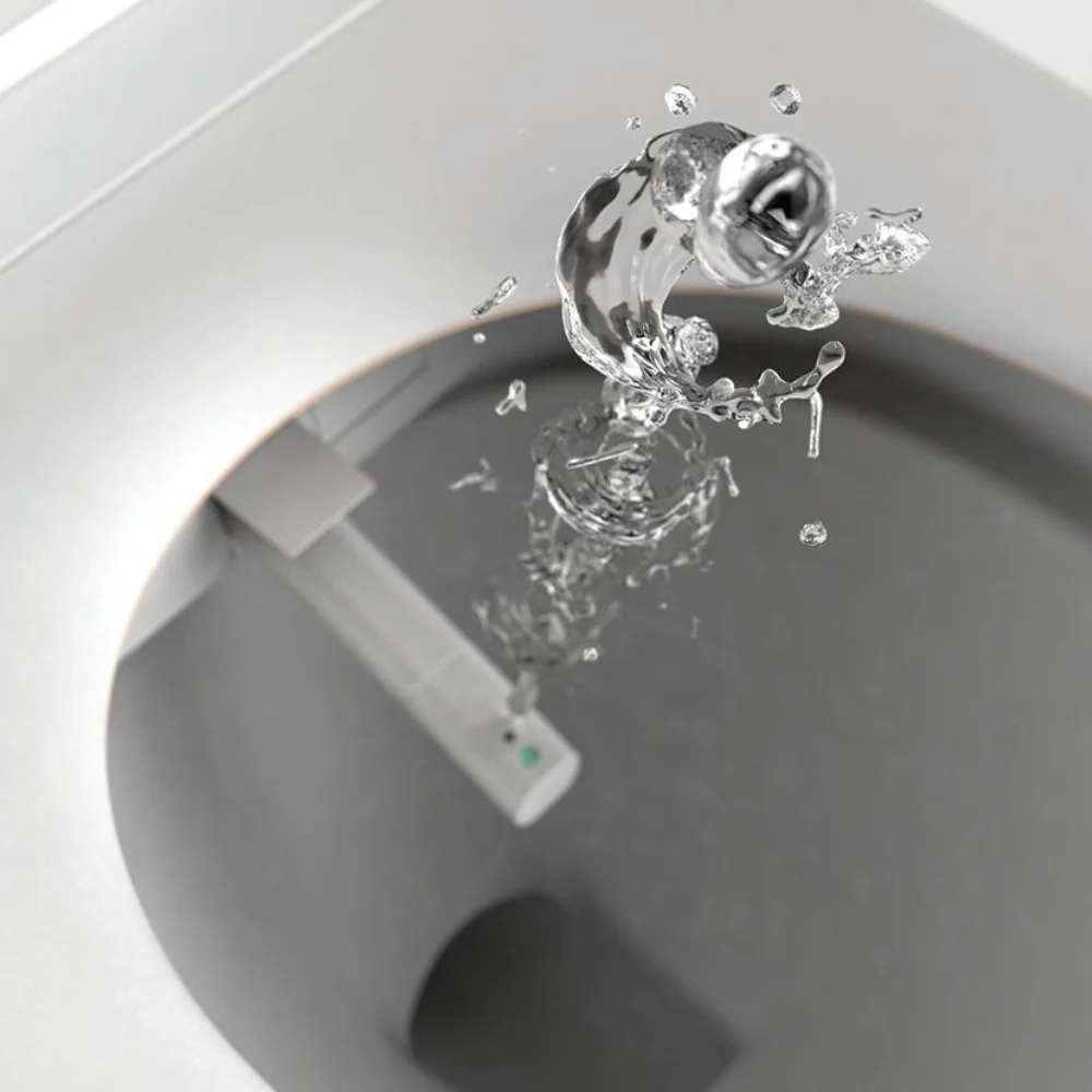 Johnson Suisse Avanzo Smart Toilet Wall Faced Rimless Suite - Image 6