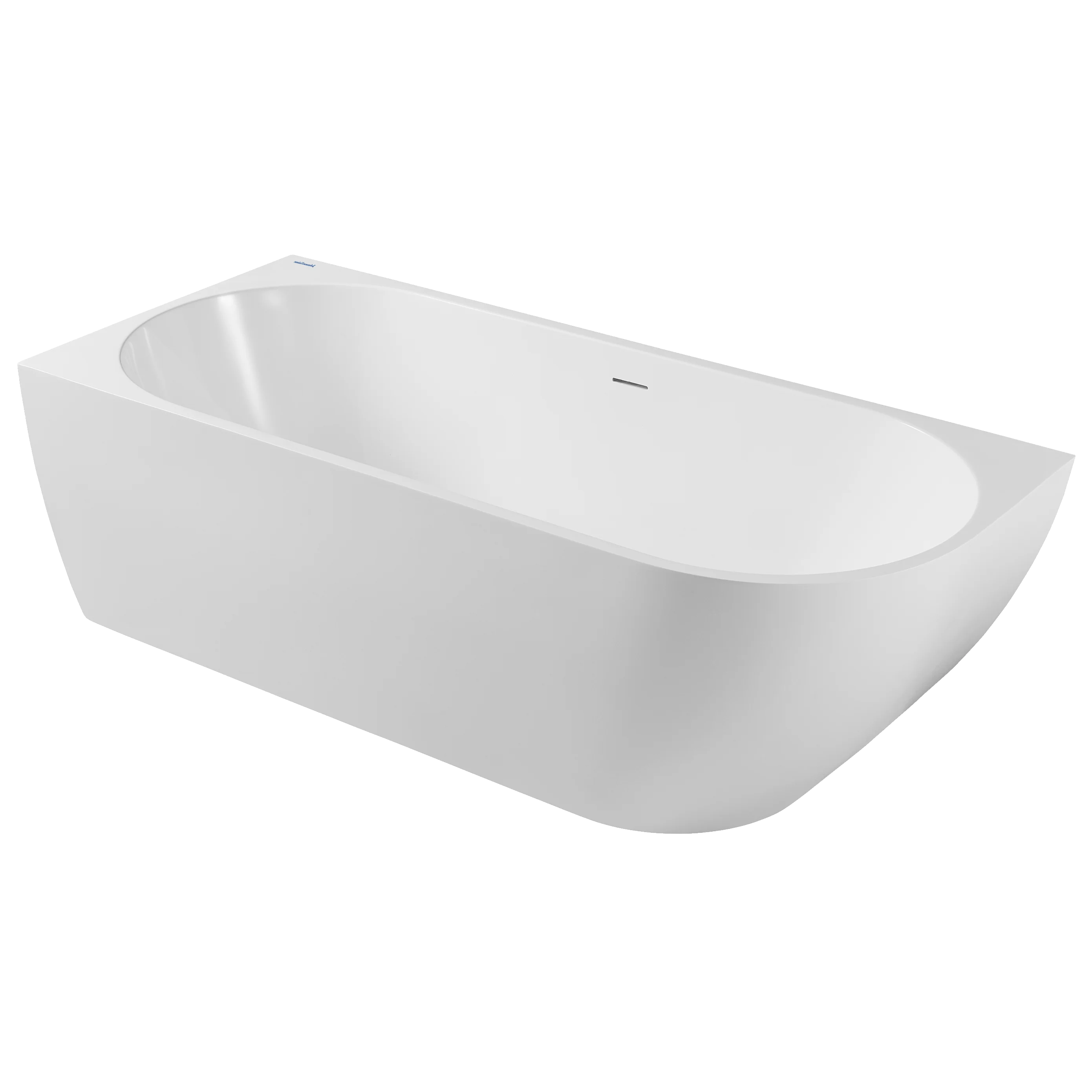 Johnson Suisse Venezia Corner Acrylic Bath 1500 Left Hand Matte White