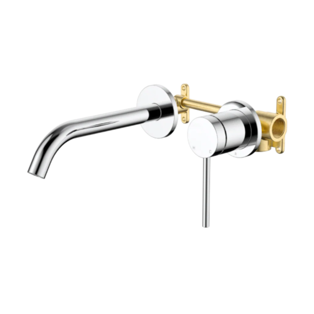 Johnson Suisse Venezia Wall Basin And Bath Mixer Kit Complete Chrome Lead Free - Image 3
