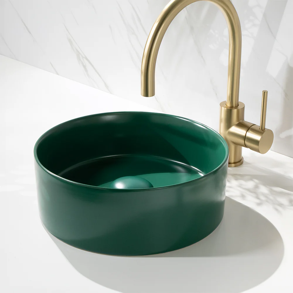 Alma Julietta Mini Matte Green Basin - Image 2