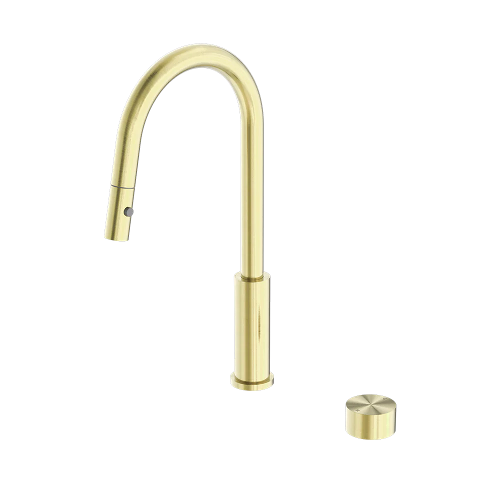 Nero Kara Progressive Pull Out Kitchen Set Brushed Gold