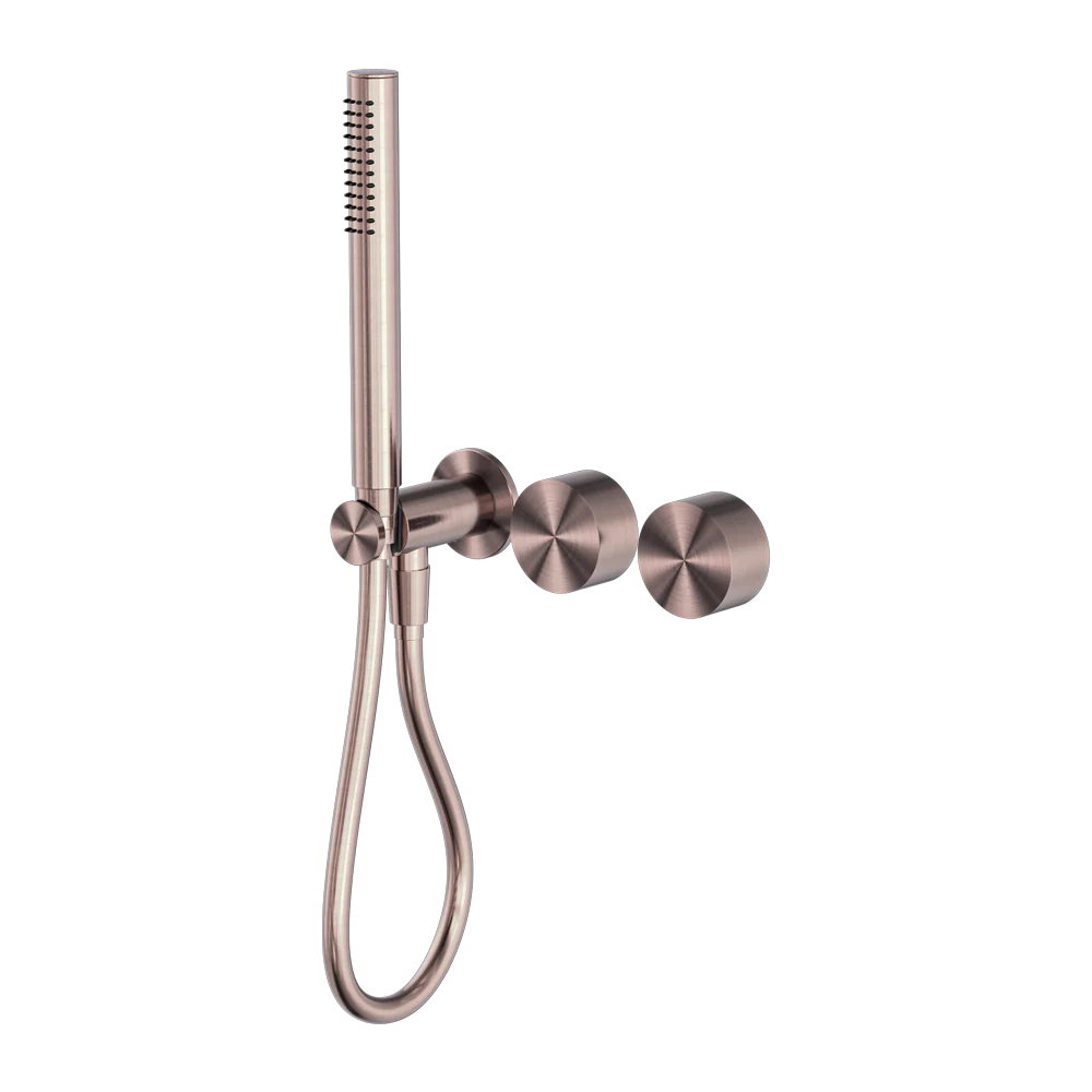 Nero Kara Progressive Shower System Separate Plate Brushed Bronze