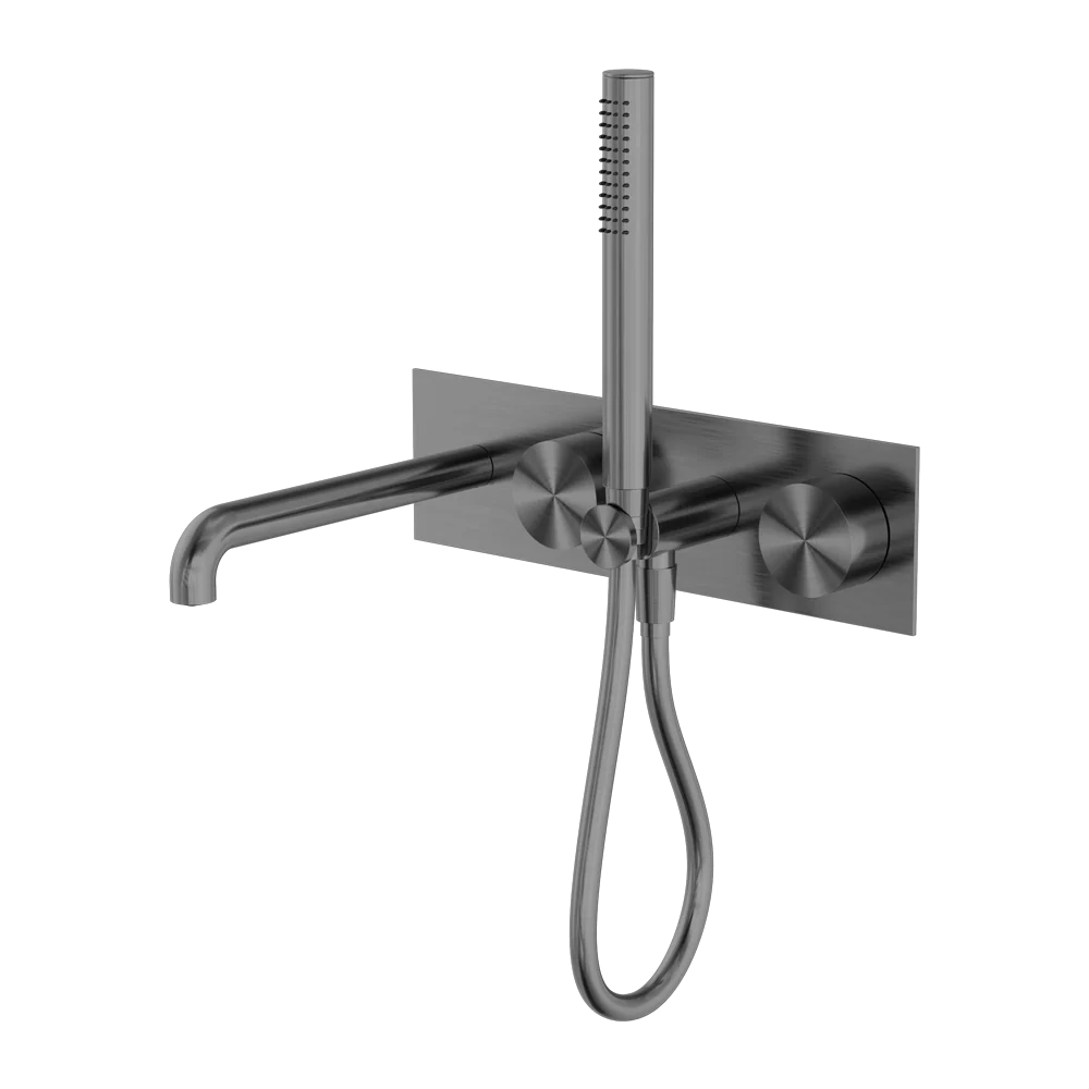 Nero Kara Progressive Shower System With Spout 230mm Gun Metal - Image 3