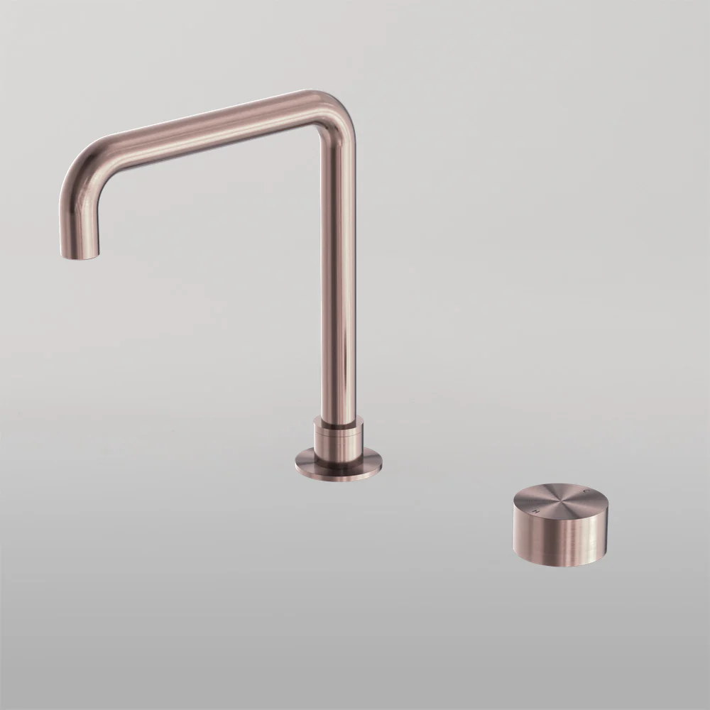 Nero Kara Progressive Tall Basin Set Brushed Bronze - Image 2