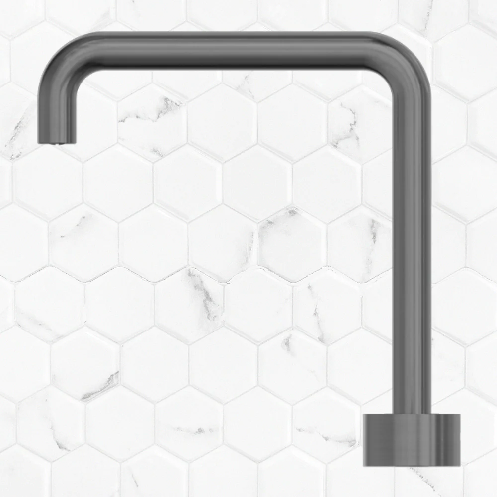 Nero Kara Progressive Tall Basin Set Brushed Gunmetal - Image 2
