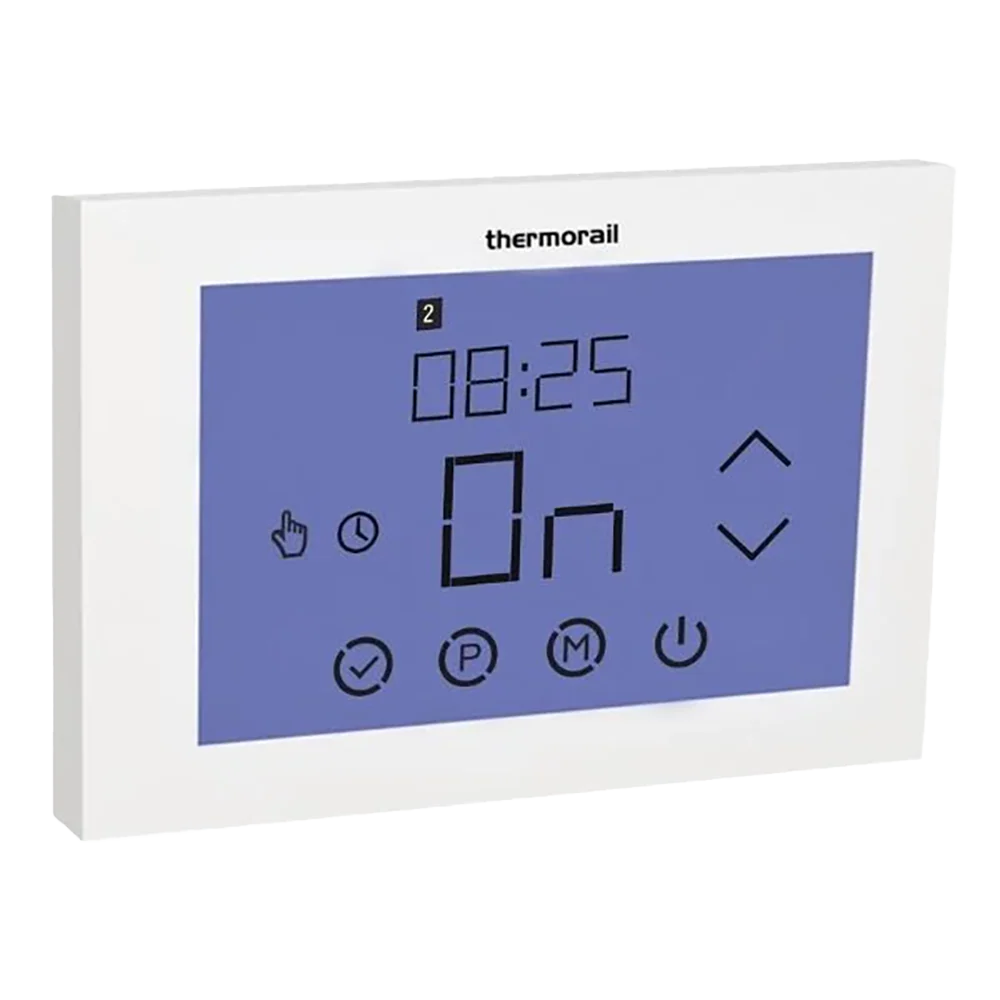 Thermogroup Landscape Touch Screen 7 Day Timer White - Image 3