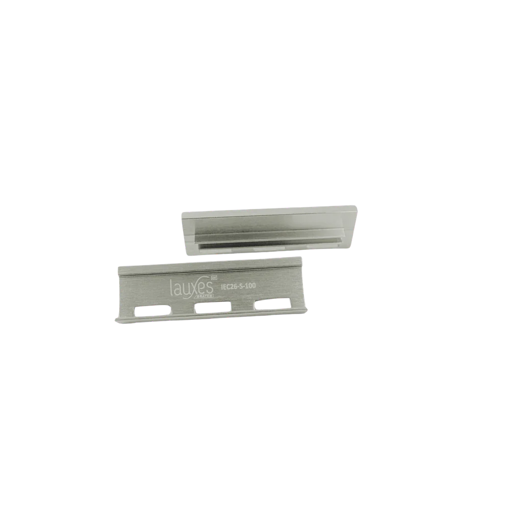 Lauxes Grates Internal End Caps Brushed Nickel