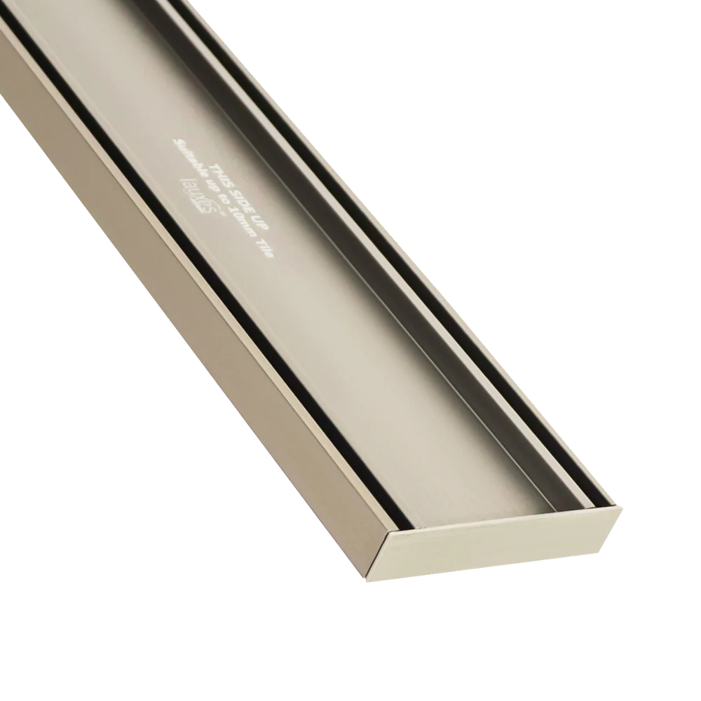 Lauxes Grates Slimline Tile Insert 21 Brushed Nickel - Image 3