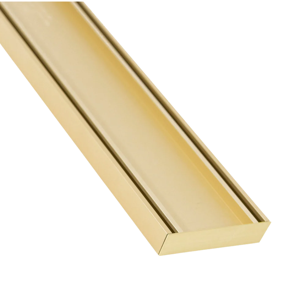 Lauxes Grates Slimline Tile Insert 21 Matte Gold - Image 3