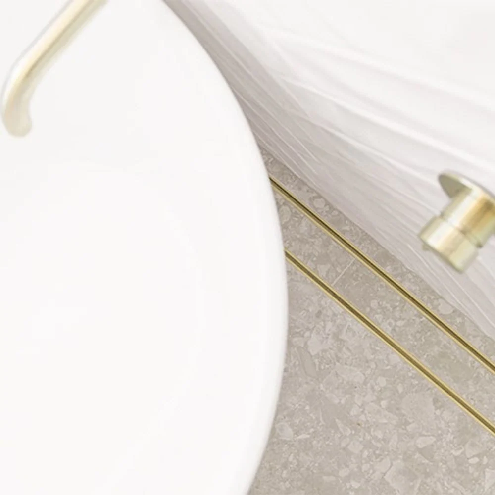 Lauxes Grates Slimline Tile Insert Matte Gold - Image 2